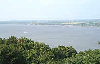 View of Illinois River from East Peoria