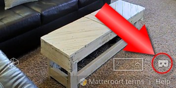 Matterport Goggles Screenshot